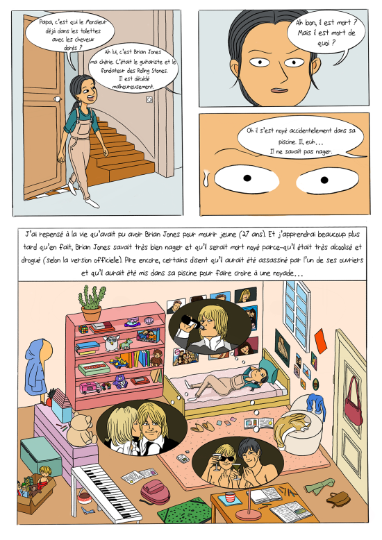 Projet de BD - Brian Jones - planche 2