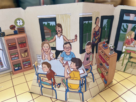 Détail 2 livre Pop-Up - 2023